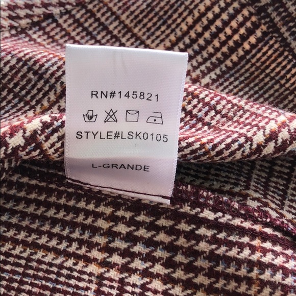 Midi Skirt with belt and slit - Picture 7 of 7